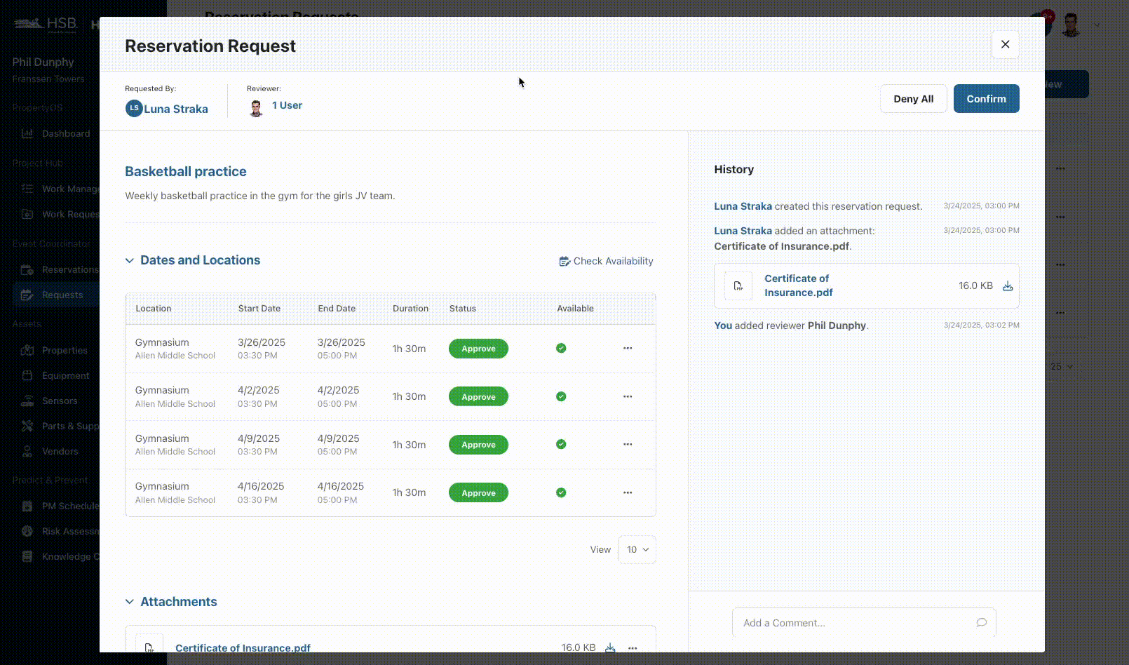 GIF_ Multiple reservation functionalities (reassigning).gif